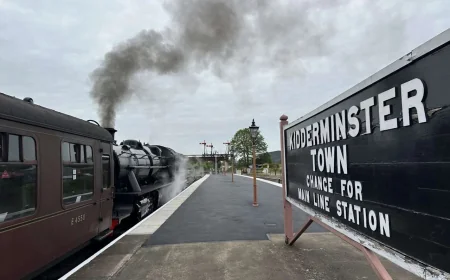 Severn Valley Railway Opens 65-Yard Kidderminster Extension