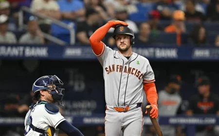 Patrick Bailey Sits Again as Giants Test Catcher Mix