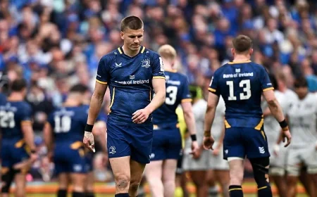 Ryan Captains Leinster in 23-Player Shake-Up for Leinster Vs Lions