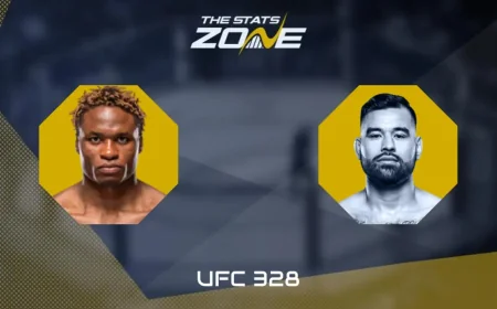 Ozzy Diaz Set for UFC 328 Prelims Against Ateba Gautier