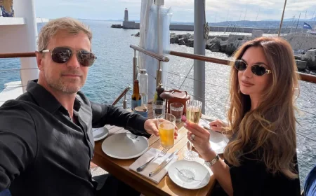 Kian Egan Marks 17 Years With Jodi Albert in South of France