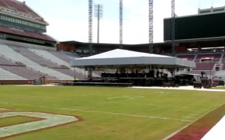 Tyler King Returns Home for Luke Combs Norman Ok Stop at Sooner Stadium