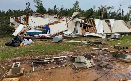 Mississippi Tornadoes Leave Residents Sifting Through Debris