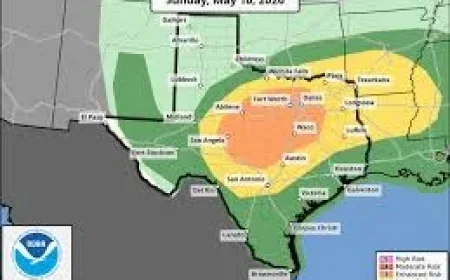 East Texas issues Severe Thunderstorm Watch for May 10 Mother’s Day