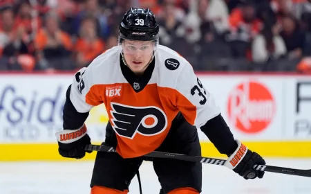 Jett Luchanko Makes Playoff Debut as Flyers Scratch Michkov