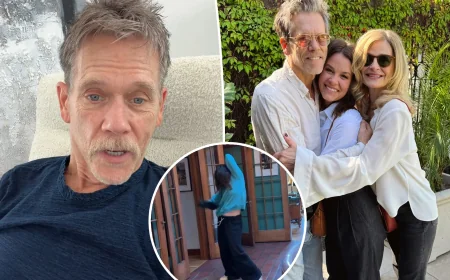 Kevin Bacon Recounts Bee Attack on Hike With Sosie and Scoot
