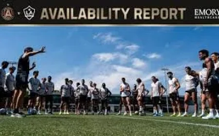Miguel Almirón Questionable as La Galaxy Vs Atlanta United Nears