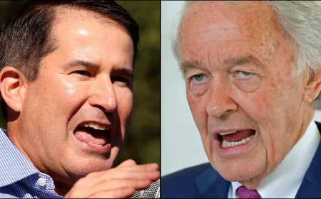 Markey leads Moulton 37% to 32% in Emerson poll — Ed Markey Seth Moulton Poll