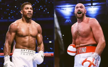 Anthony Joshua Backed to Knock Tyson Fury Out Cold by Robert Garcia