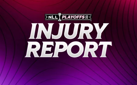 Nll Semifinals Week 2 Injury Report Published on May 9, 2026