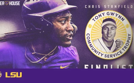 Chris Stanfield Joins 2026 Tony Gwynn Finalists