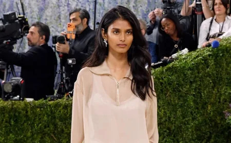 Bhavitha Mandava Turns Chanel Jeans Look Into Met Gala Debate