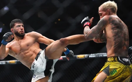 Arman Tsarukyan named backup for June 14 Topuria-Gaethje bout