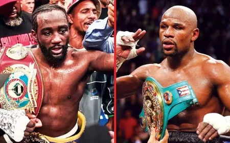 Shakur Stevenson Says Terence Crawford vs Mayweather Is 50/50
