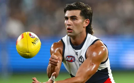 Josh Rachele Posts Career-High Midfield Numbers in Adelaide Shift