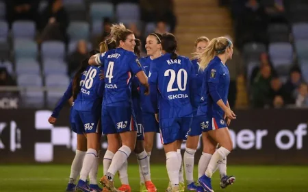 Chelsea Women Face Manchester City in Womens Fa Cup Semi-Final