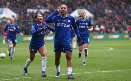 Khadija Shaw Starts as Chelsea Women Face Manchester City