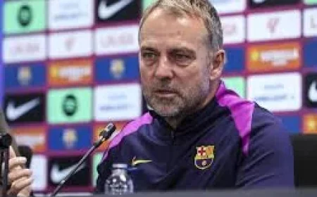 Hansi Flick Will Lead Barcelona in El Clasico After Father’s Death
