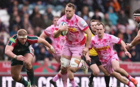 Gilmore Backs Dombrandt for England Recall as Harlequins Face Newcastle Red Bulls