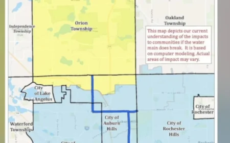 Barnett declares emergency as Water Main Break Oakland County grows