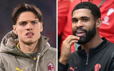 Ricci and Loftus-Cheek Set Milan Vs Atalanta Starts