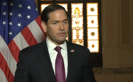Rubio Expects Iran Reply on May 9 in Strait Of Hormuz Negotiations