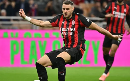 Christian Pulisic Goes Scoreless as Milan Lose to Sassuolo