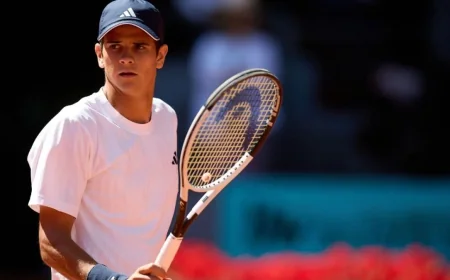 Jodar Reaches Rome Third Round, Sets Matteo Arnaldi Clash