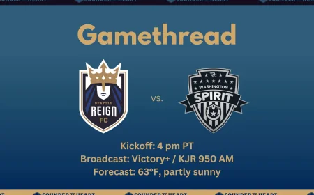 Seattle Reign FC Hosts Washington Spirit In Mother’s Day Match — Washington Spirit Vs Seattle Reign Fc
