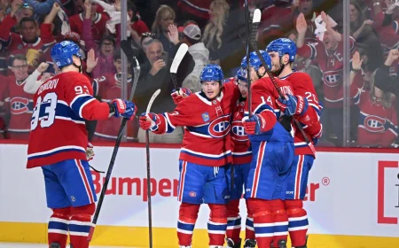 Caufield Lifts Canadiens to 4-2 Lead in Montreal Score