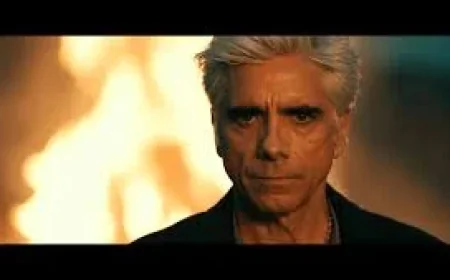 John Stamos Turns Platinum Blonde for Drag Role
