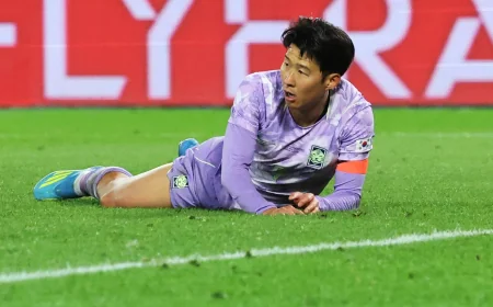 Son Heung-min ranks 81st in Fox Sports World Cup list