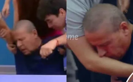 Alfredo Adame fakes collapse in La Mansión VIP during dining room scare