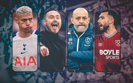 Tottenham West Ham Relegation Battle Tightens With 1-Point Gap