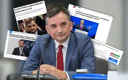 Zbigniew Ziobro Says He Reached the United States on Saturday