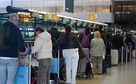 Major Airlines Cancel 63 Flights in European Airline Flight Disruptions