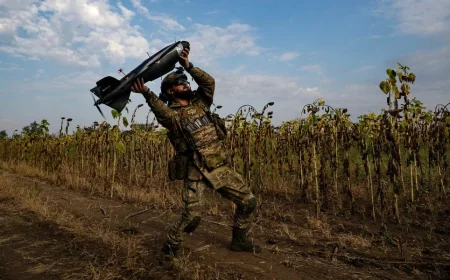 Volodymyr Zelenskyy says Ukraine built drones after weapons delays