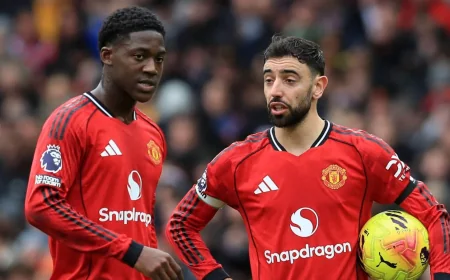 Carrick Backs Fernandes Stay as 2025/26 Award Wins Manchester United Transfer News Fernandes