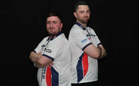 Luke Littler and Luke Humphries Lead England at World Cup Of Darts