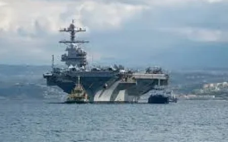 Perryman urges new model as Uss Gerald R. Ford Deployment tops 330 days
