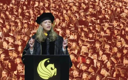 Gloria Caulfield Faces Ucf Commencement Speaker Booed Over AI Remark