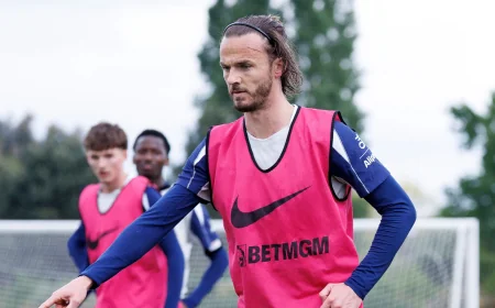 James Maddison May Return For Leeds As De Zerbi Weighs Tottenham