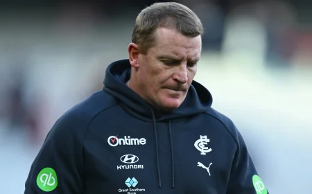 Micheal Voss Resigns After 99 Games as Carlton Coach