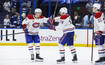 Zachary Benson trails Bolduc in Canadiens' 4th win