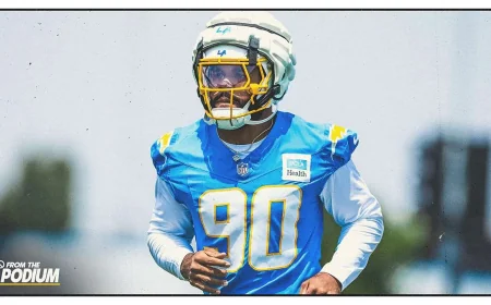 Akheem Mesidor Goes 22nd Overall to Chargers