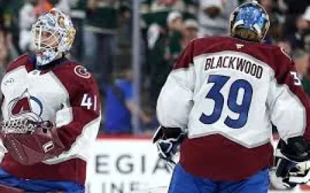 Mackenzie Blackwood Set to Start Game 4 for Avalanche