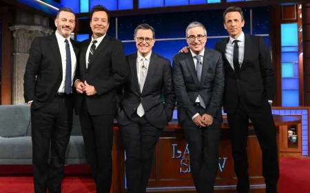 Stephen Colbert Reunites Strike Force Five Ahead of Late-Night Exit