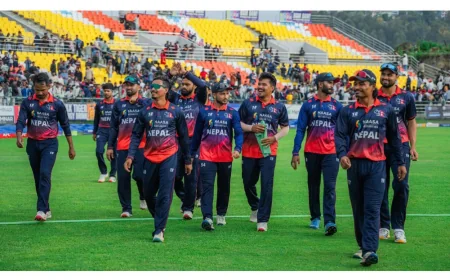 Scotland Holds Off Nepal by 2 Runs in Scotland Vs Nepal