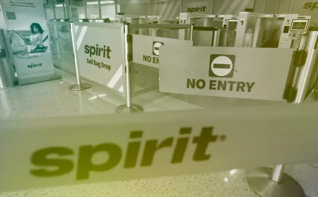Spirit Airlines Shuts Down 444 at LaGuardia’s Marine Air Terminal