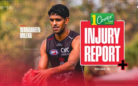 Nasiah Wanganeen-milera set for 3 weeks out with calf strain